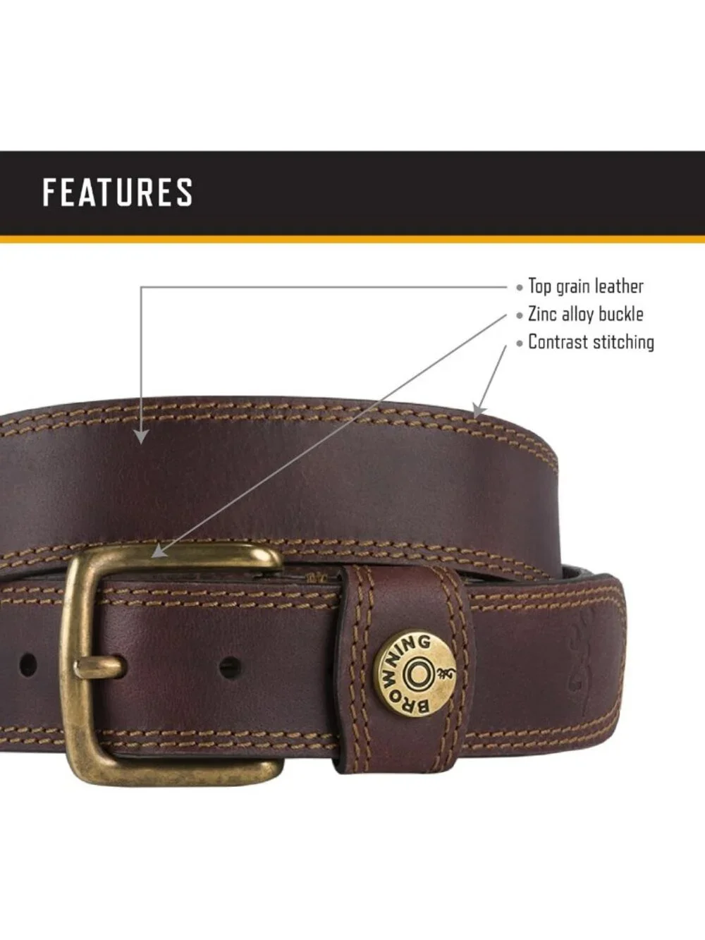 Rugged Leather Casual Belt for Men | Durable, Stylish, Versatile Accessory